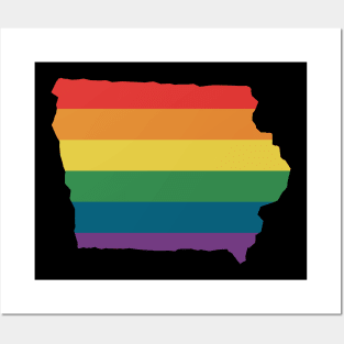 Iowa State Rainbow Posters and Art